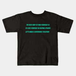 Dear Person Behind Me Kids T-Shirt